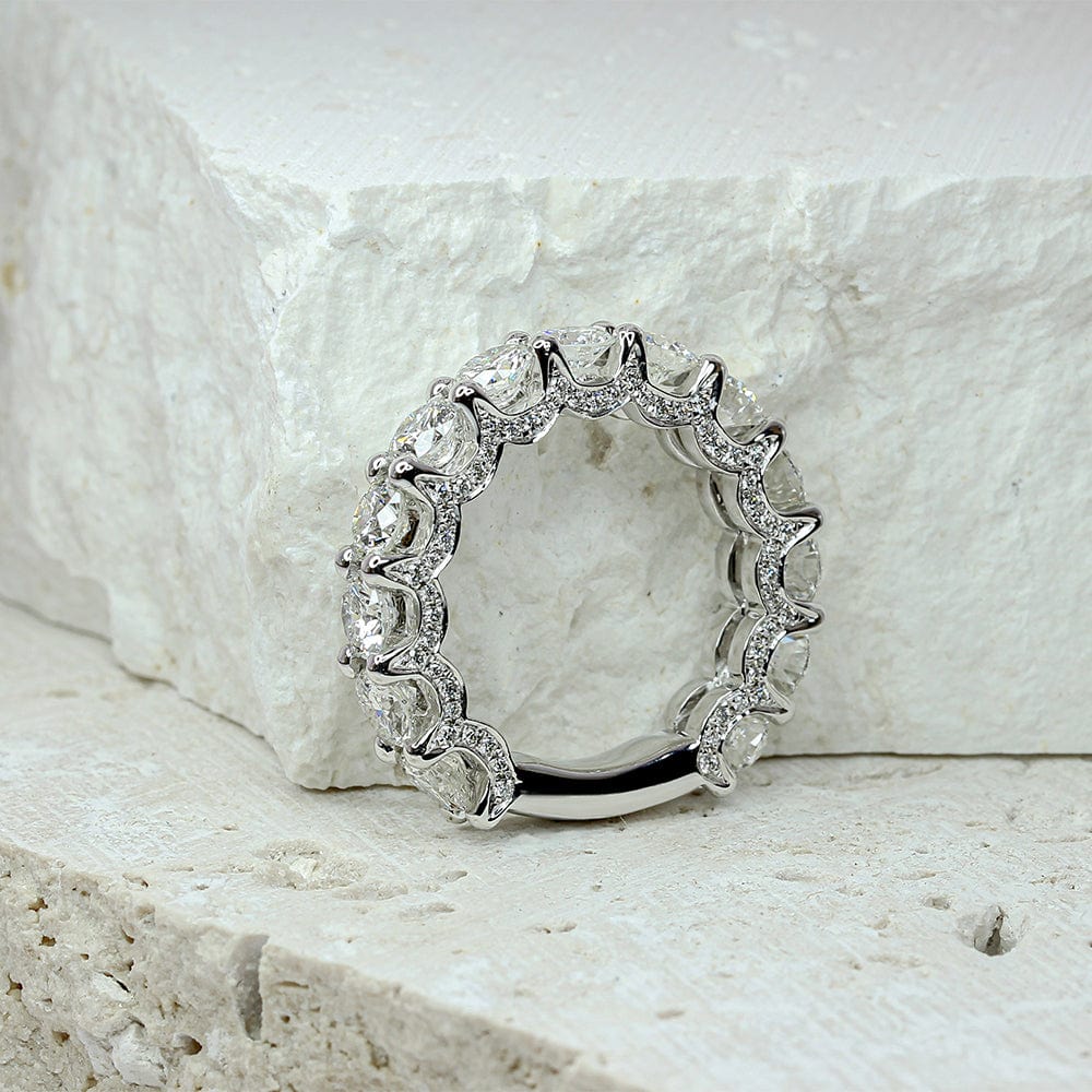 Chelsea U-shape Diamond Wedding Band