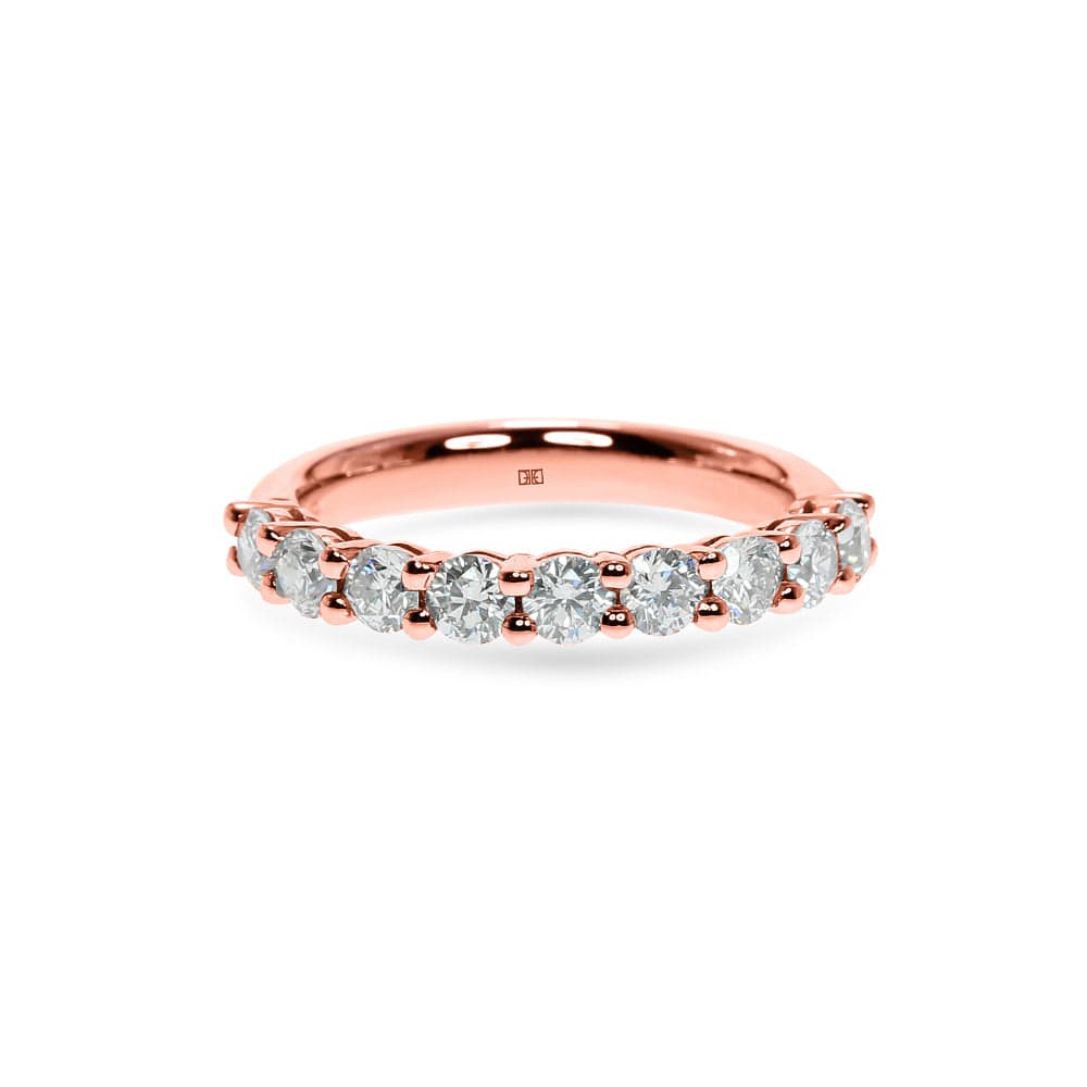 Sierra Classic 0.05ct Round Basket Wedding Band
