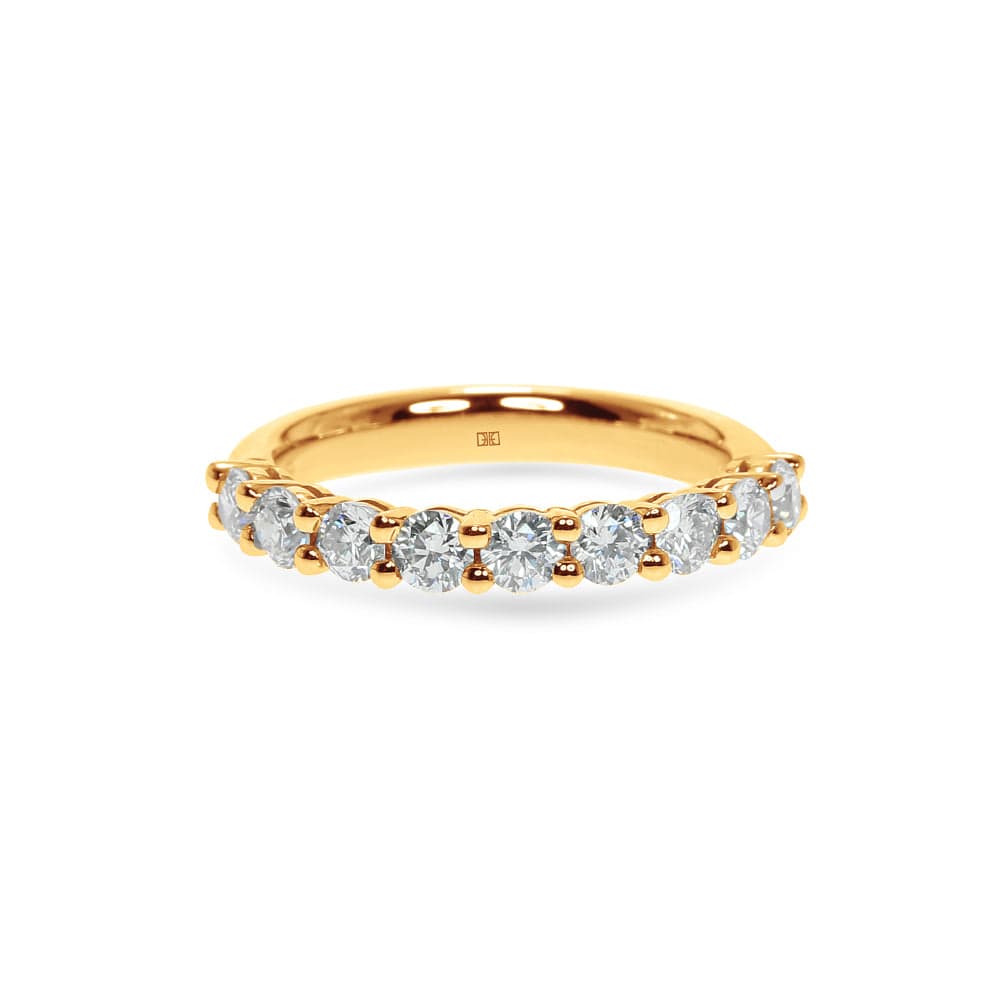 Sierra Classic 0.05ct Round Basket Wedding Band