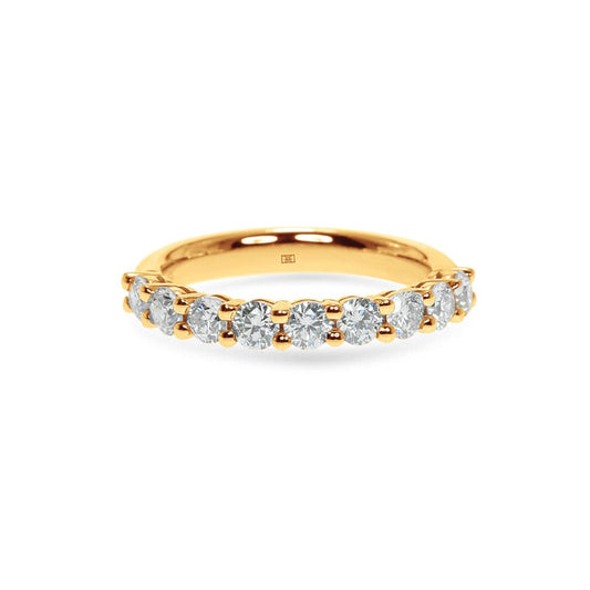 Sierra Classic 0.10ct Round Basket Wedding Band