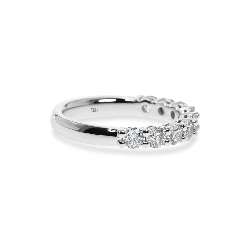 Sierra Classic 0.05ct Round Basket Wedding Band
