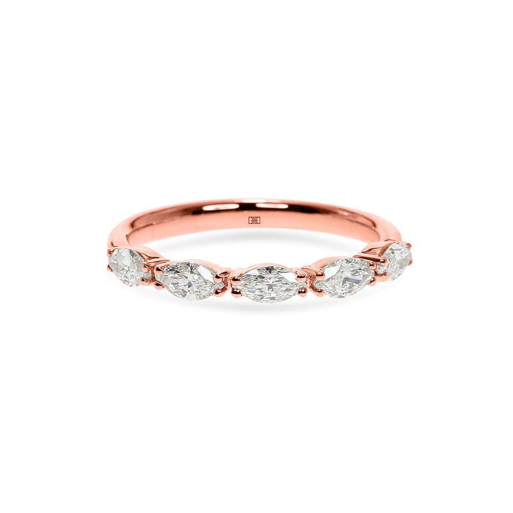 Tahlia Marquise Diamond Wedding Band