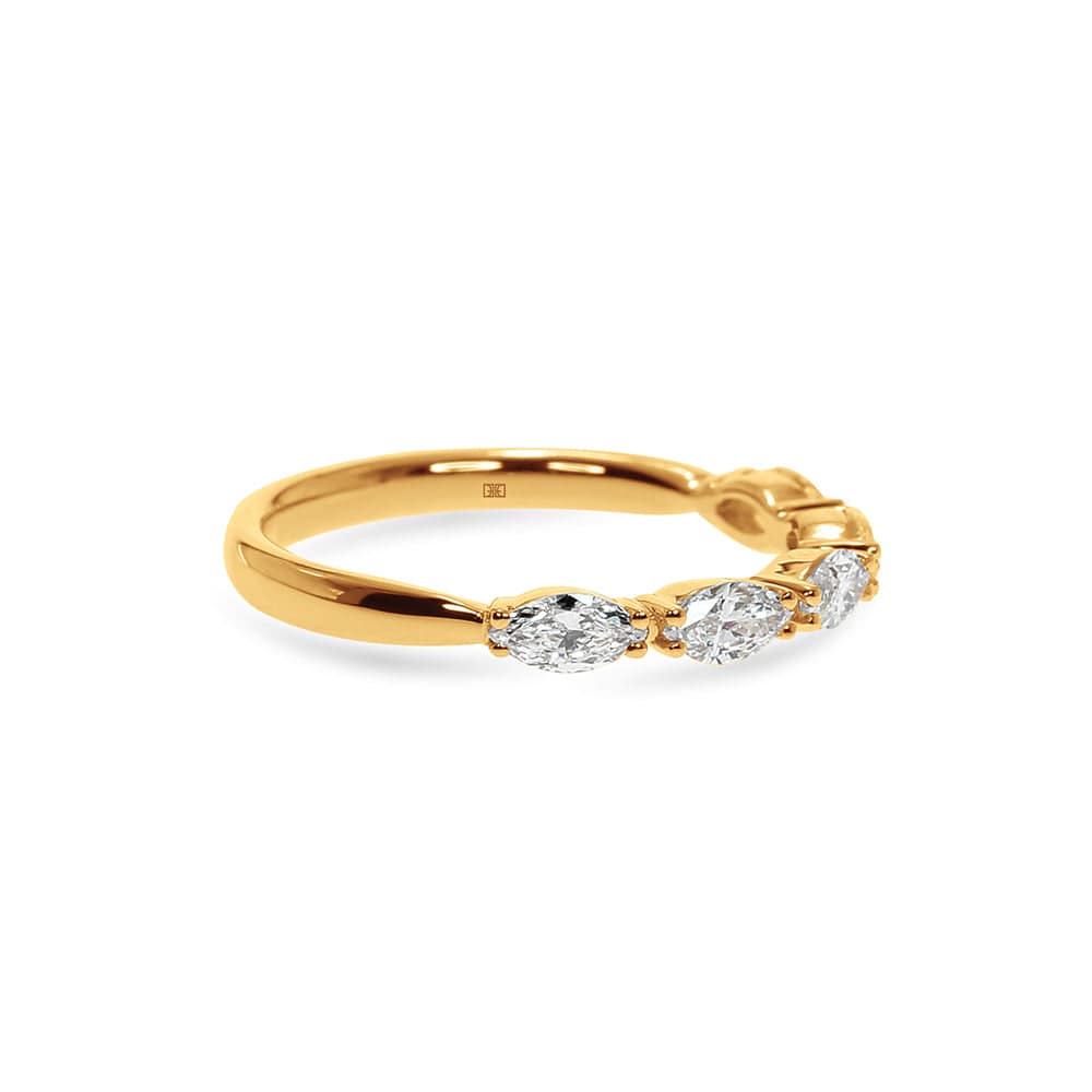 Tahlia Marquise Diamond Wedding Band