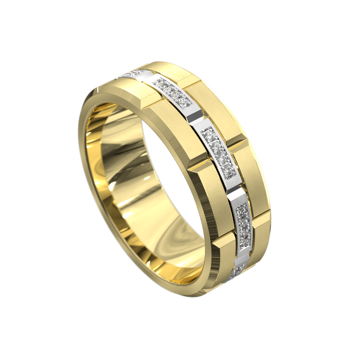 Memphis Chain Link Two Tone (Yellow)