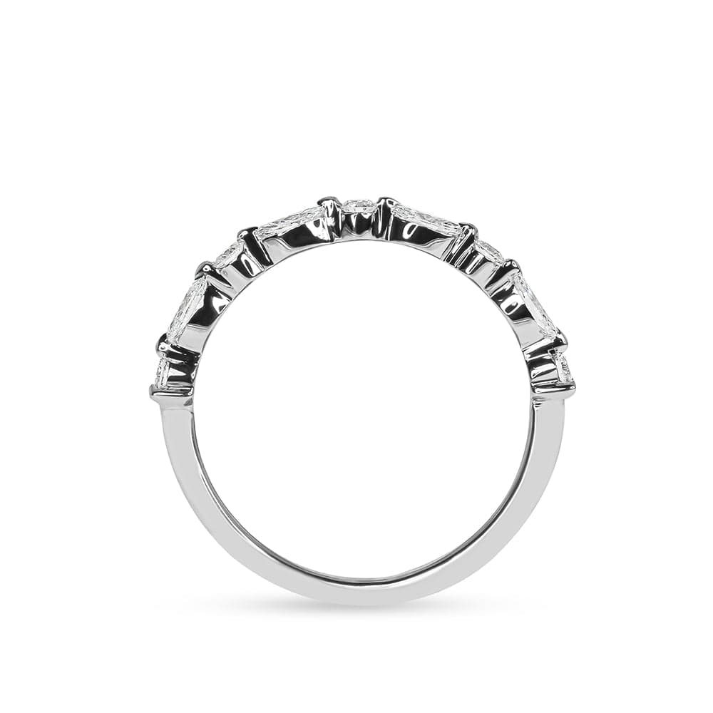 Marquise & Round Amore Wedding Band