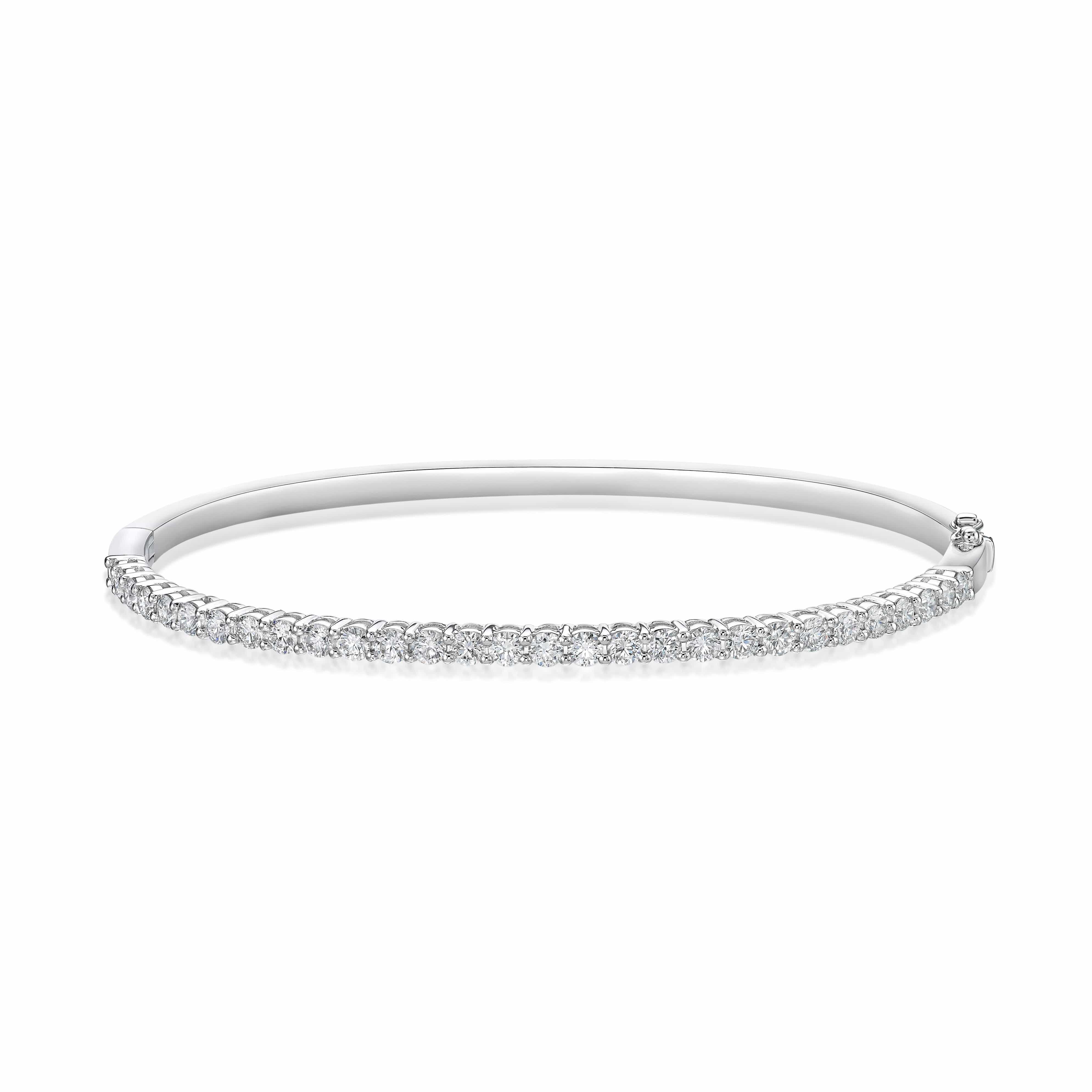 1.00ct Diamond Basket Set Bangle