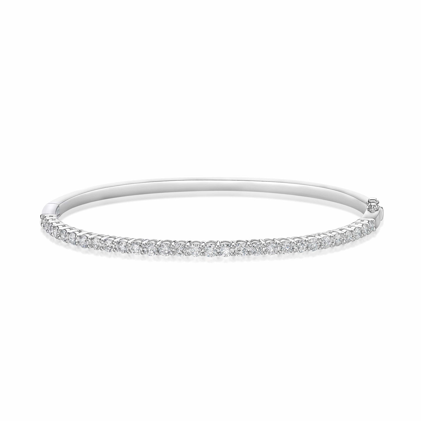 1.00ct Diamond Basket Set Bangle
