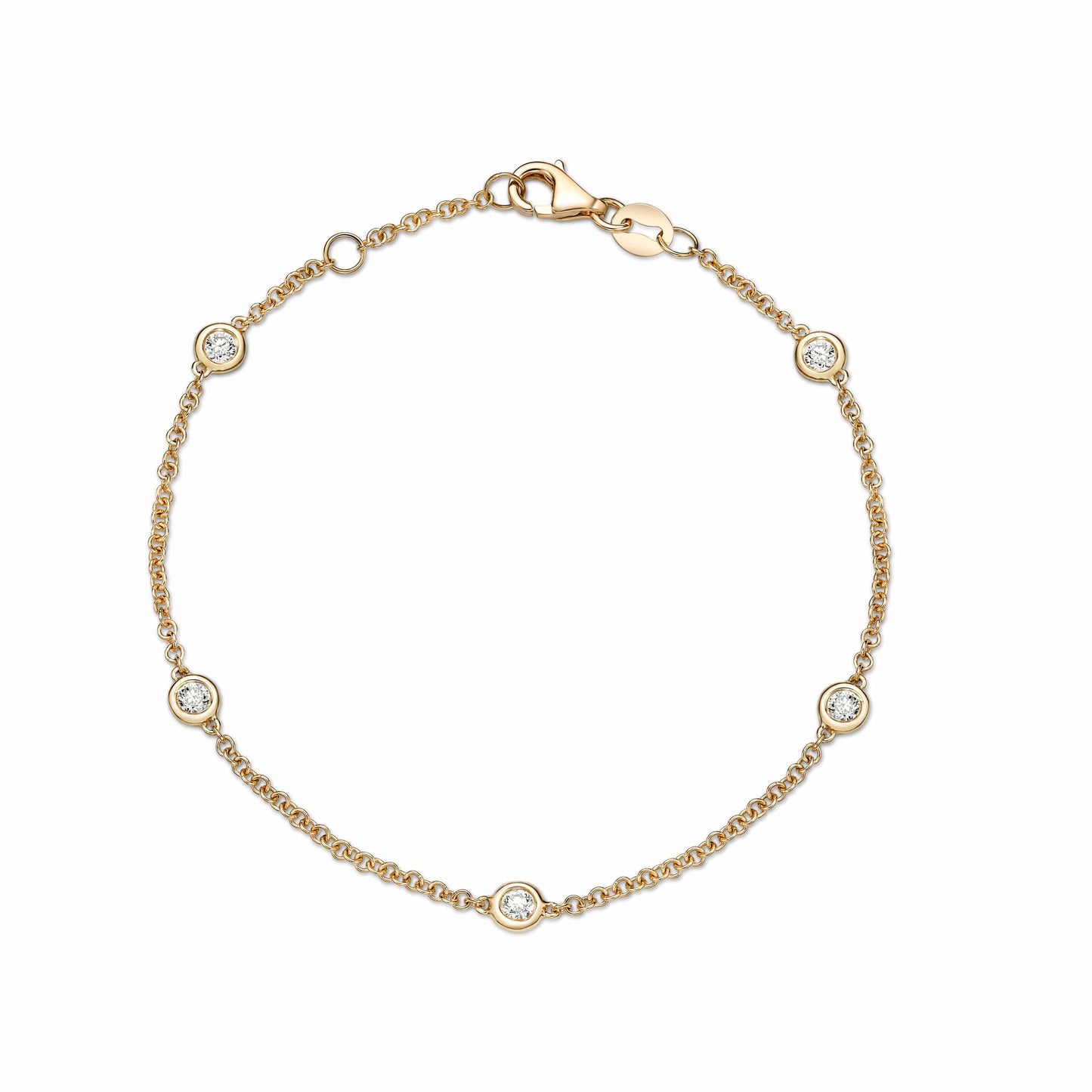 Diamond Floating Bracelet