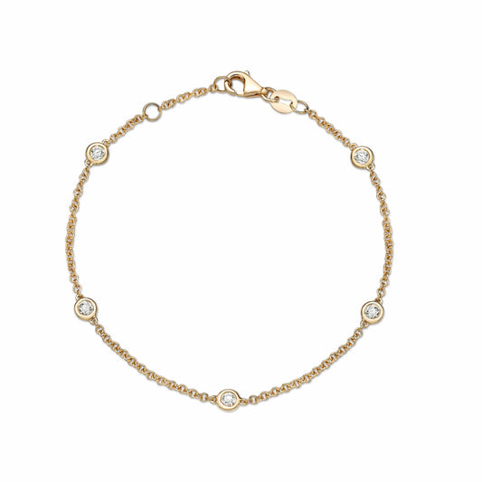 Diamond Floating Bracelet