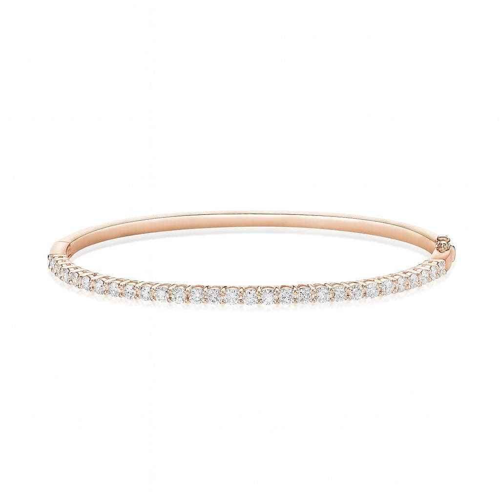 1.00ct Diamond Basket Set Bangle