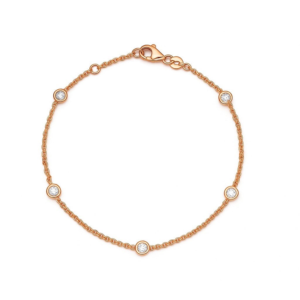 Diamond Floating Bracelet