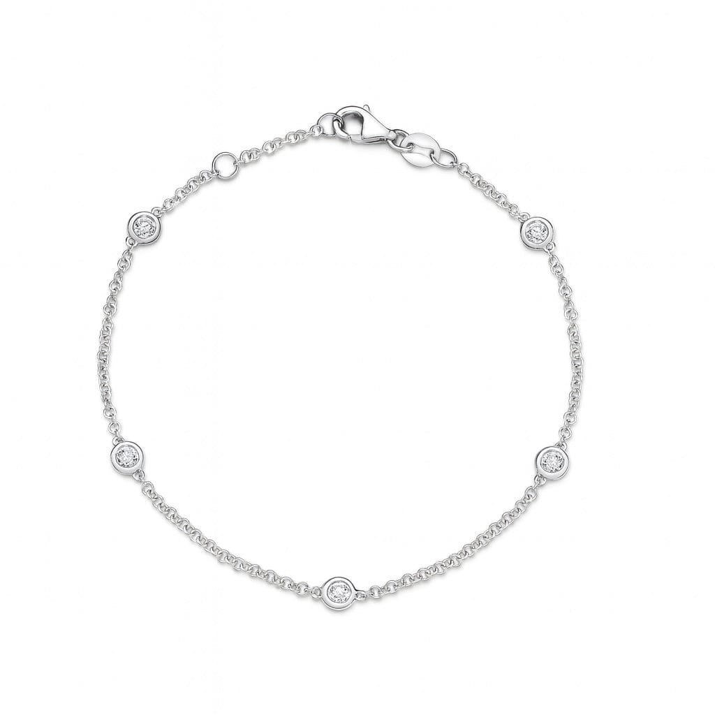 Diamond Floating Bracelet