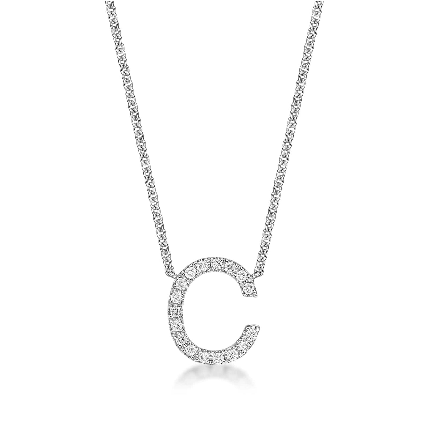 Diamond Initial Necklace (3 sizes)