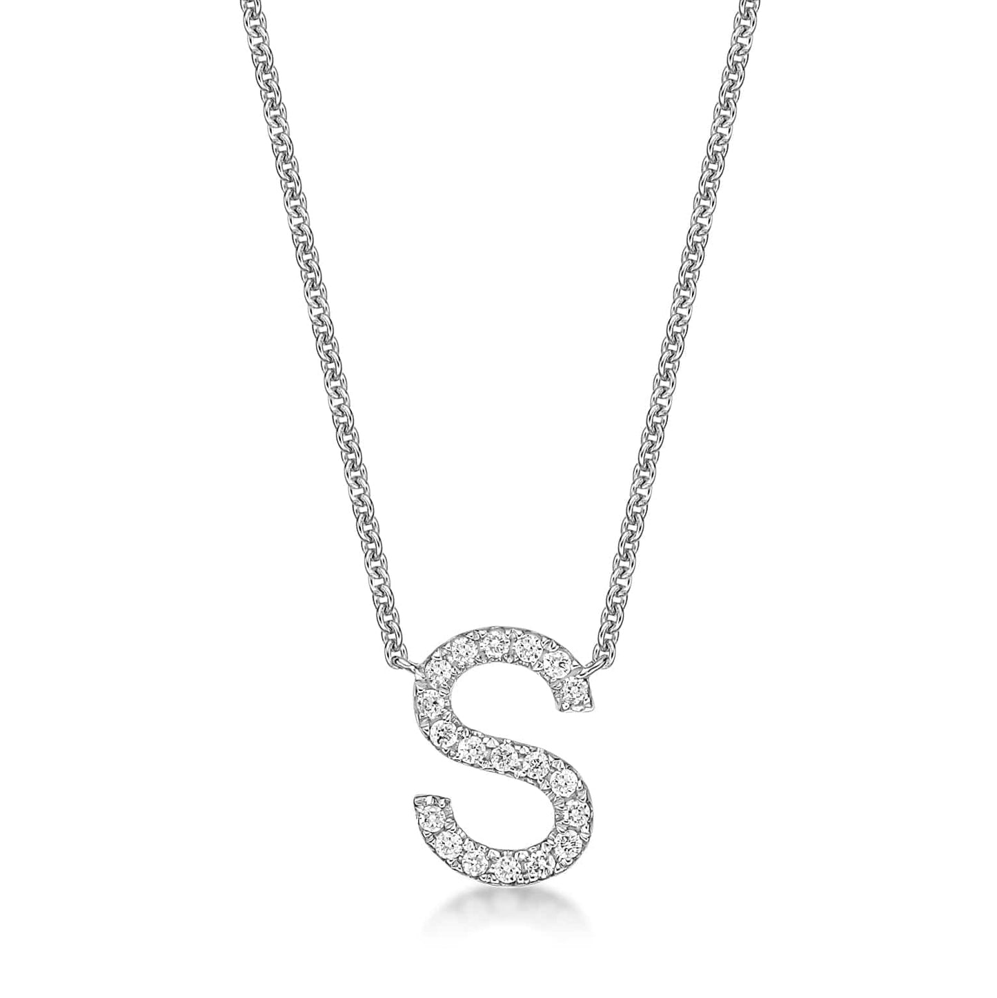 Diamond Initial Necklace (3 sizes)