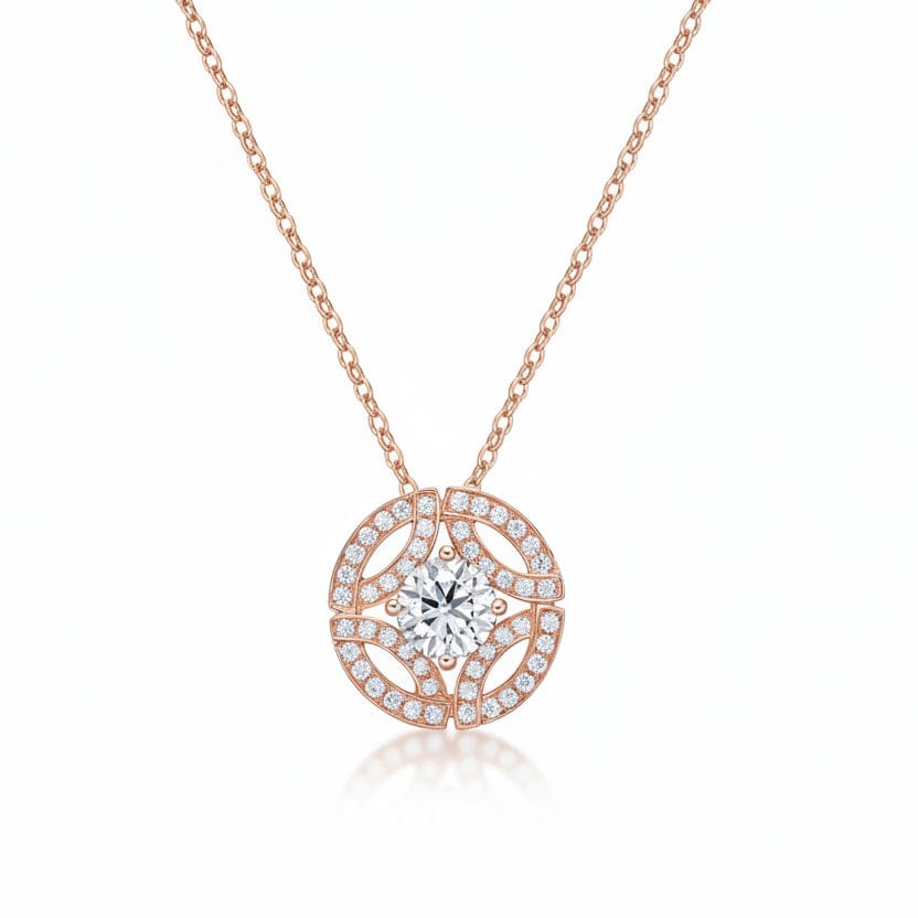 Circle of Triumph Diamond Necklace