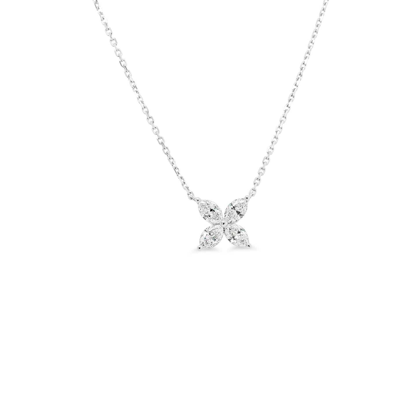 Marquise Flora Necklace (L)