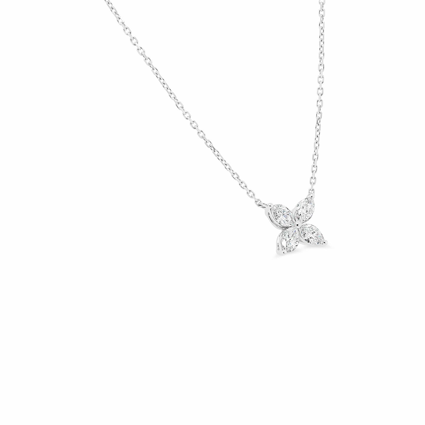 Marquise Flora Necklace (L)