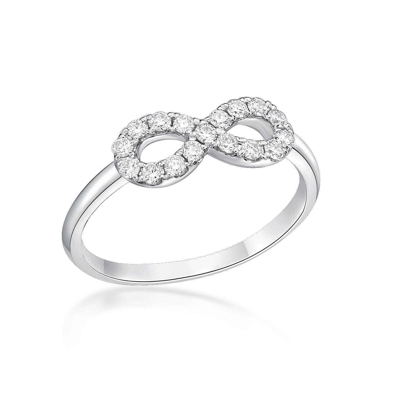 Diamond Infinity Ring