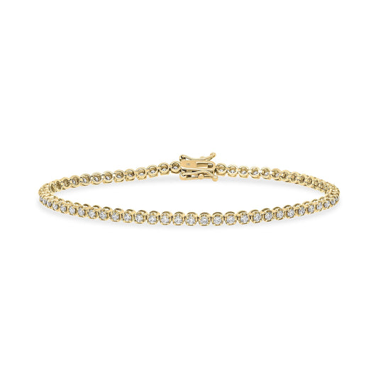 2ct Blossom Tennis Bracelet