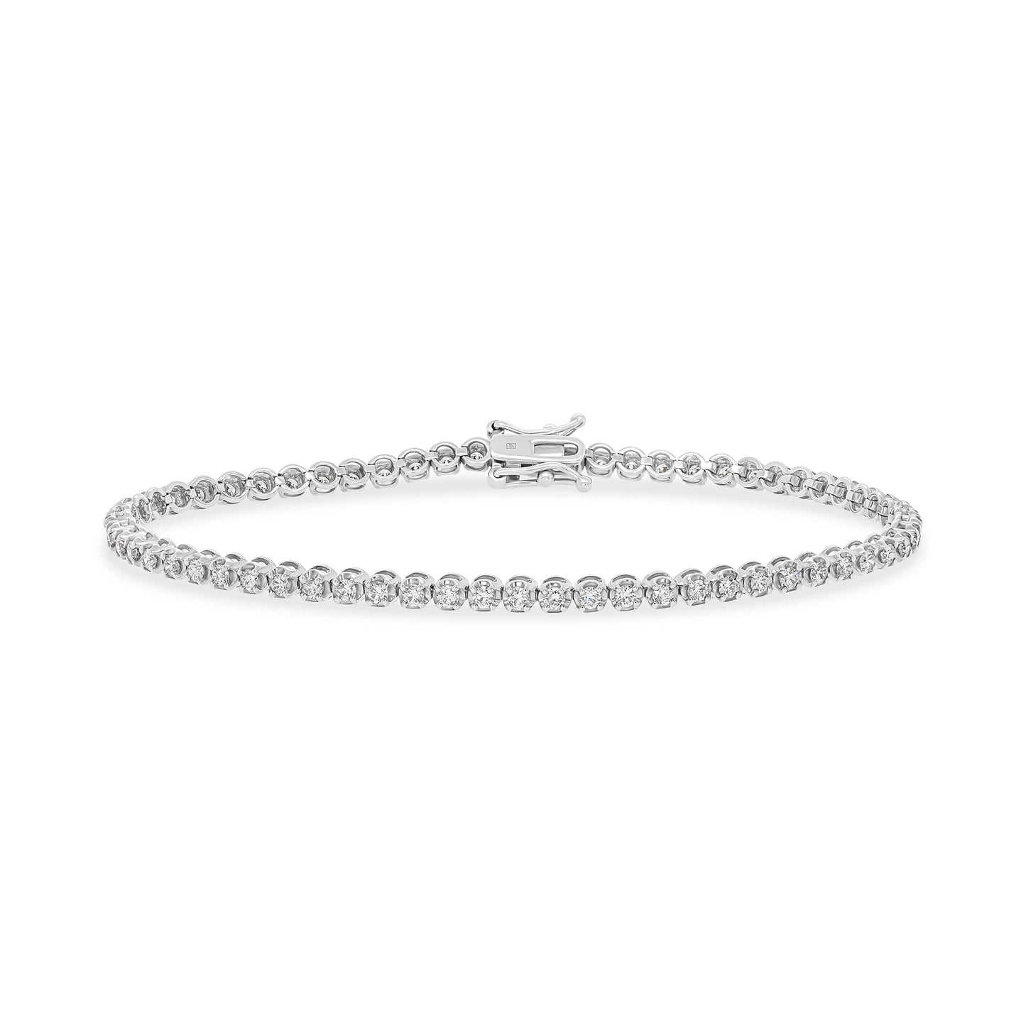 2ct Blossom Tennis Bracelet