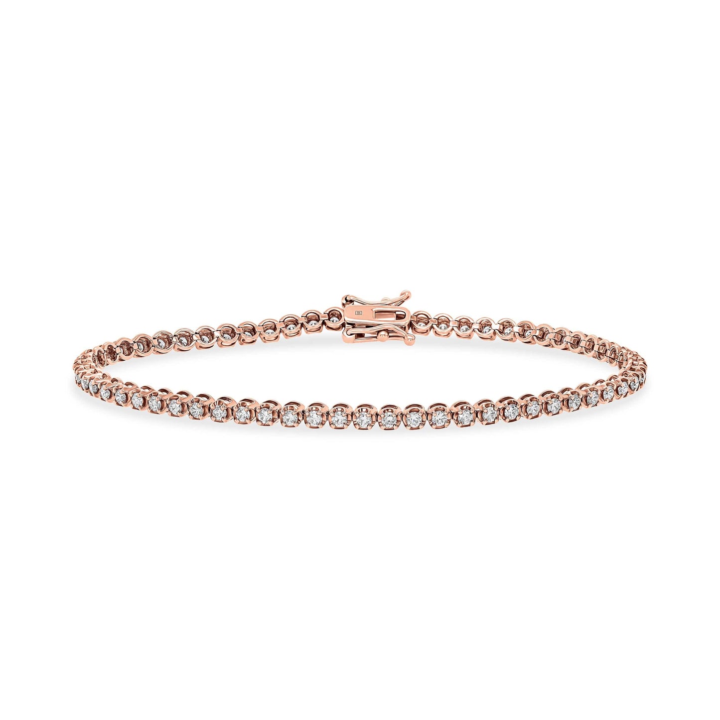 2ct Blossom Tennis Bracelet