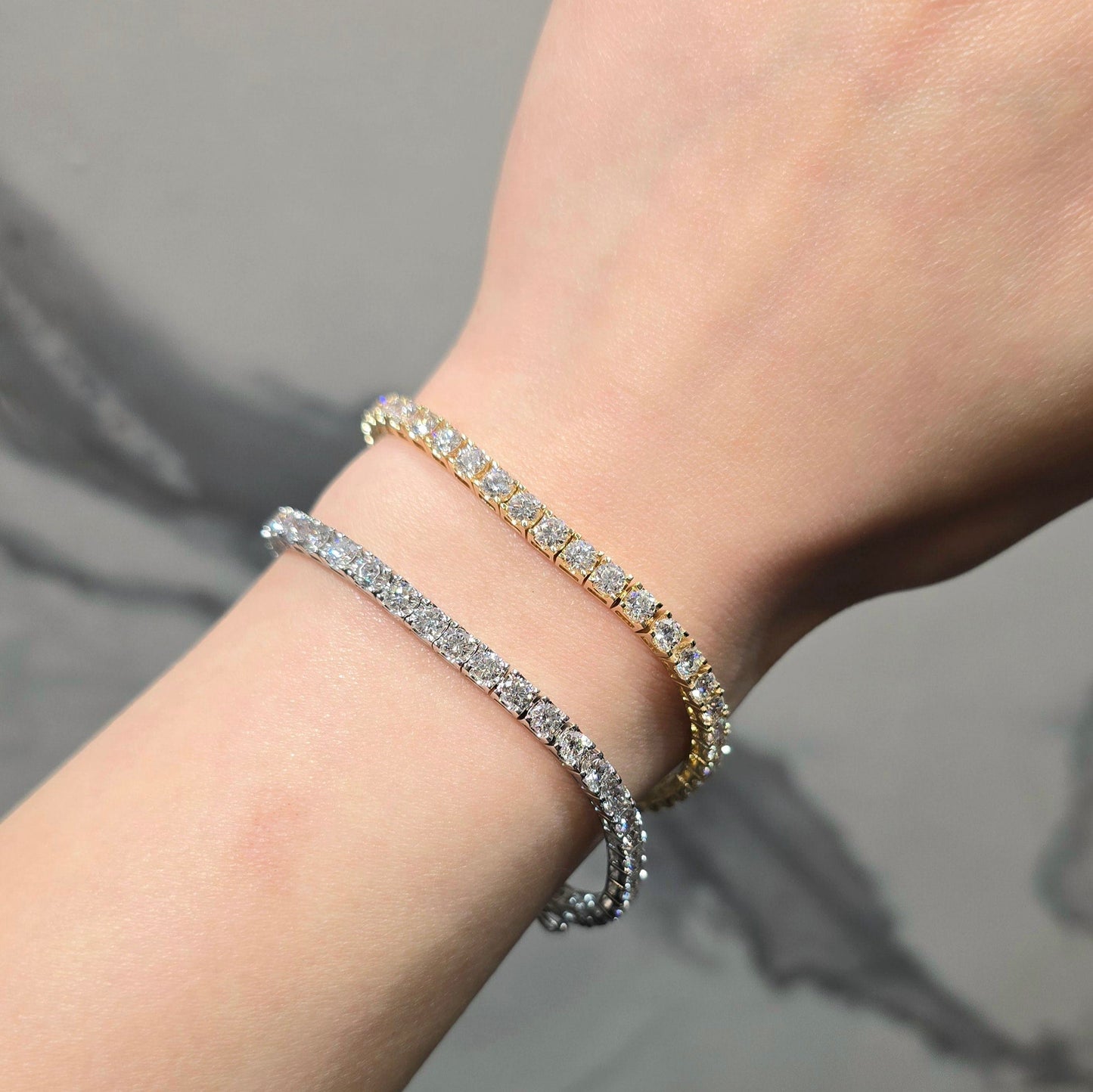 5ct Classic Diamond Tennis Bracelet