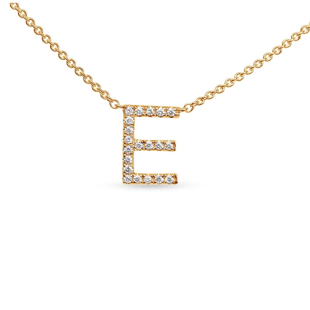 Diamond Initial Necklace (3 sizes)