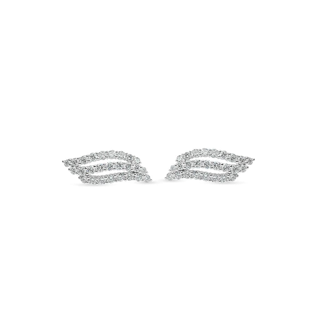 Diamond Wings Earrings
