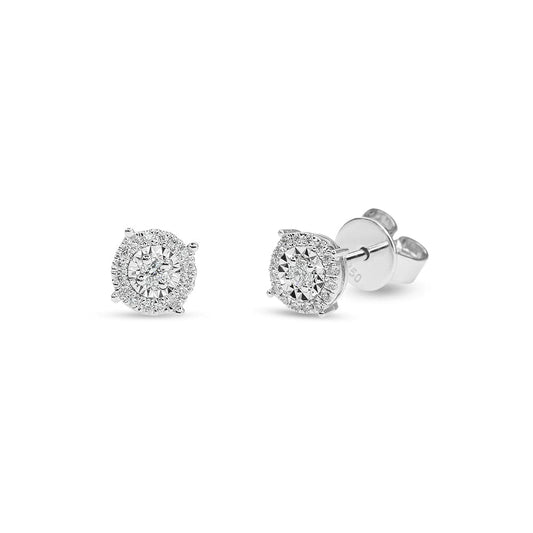 Diamond Illusion Studs
