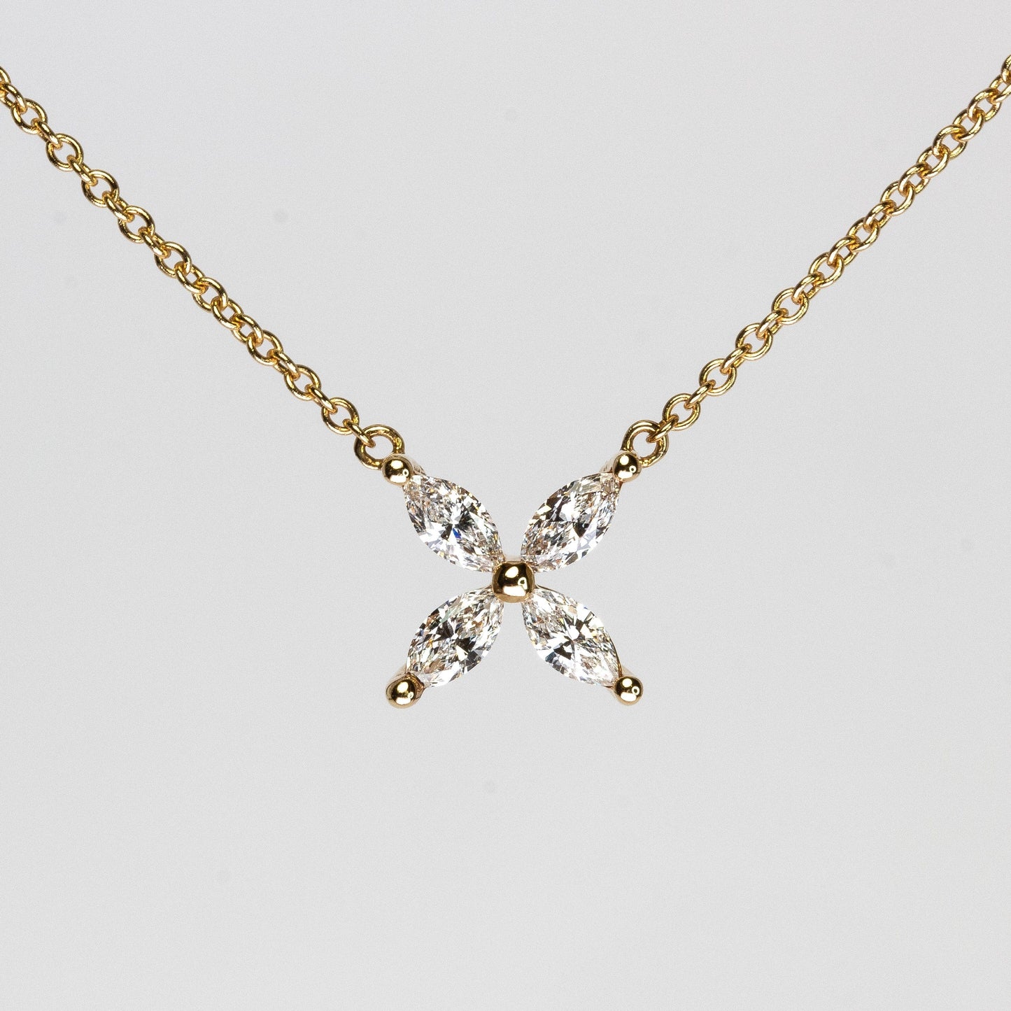Marquise Flora Necklace (3 Sizes)