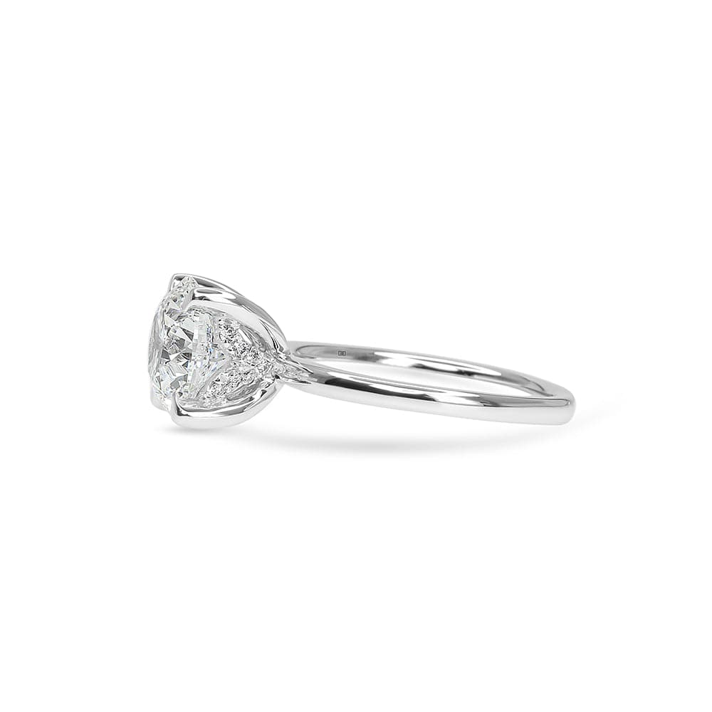 Sophia Round Cut Solitaire Diamond Gallery Engagement Ring