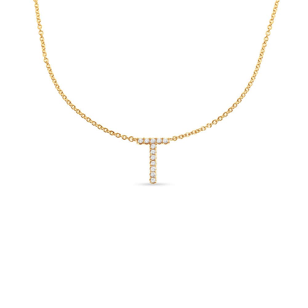 Diamond Initial Necklace (3 sizes)