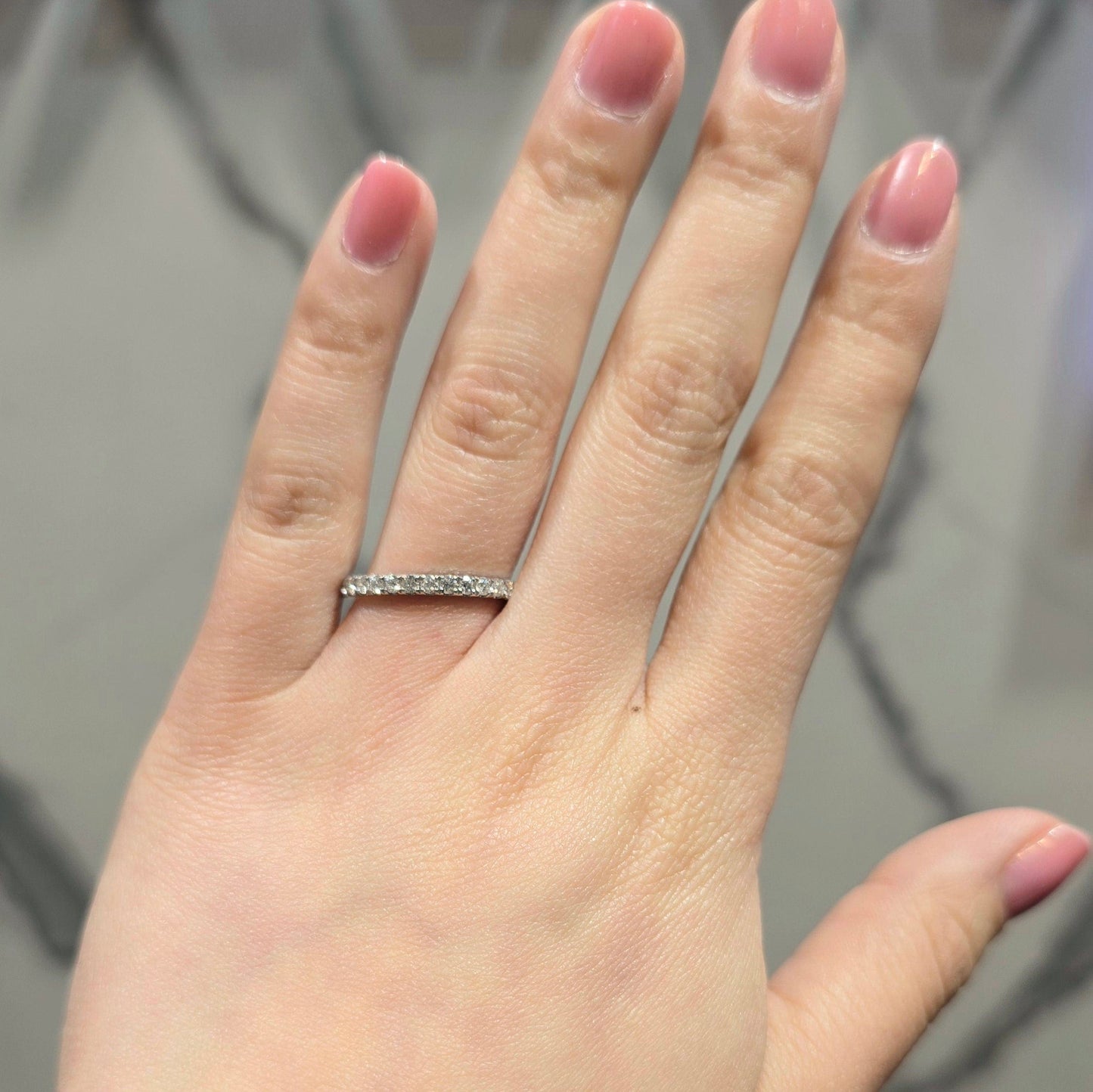 Classic Diamond Pave Band