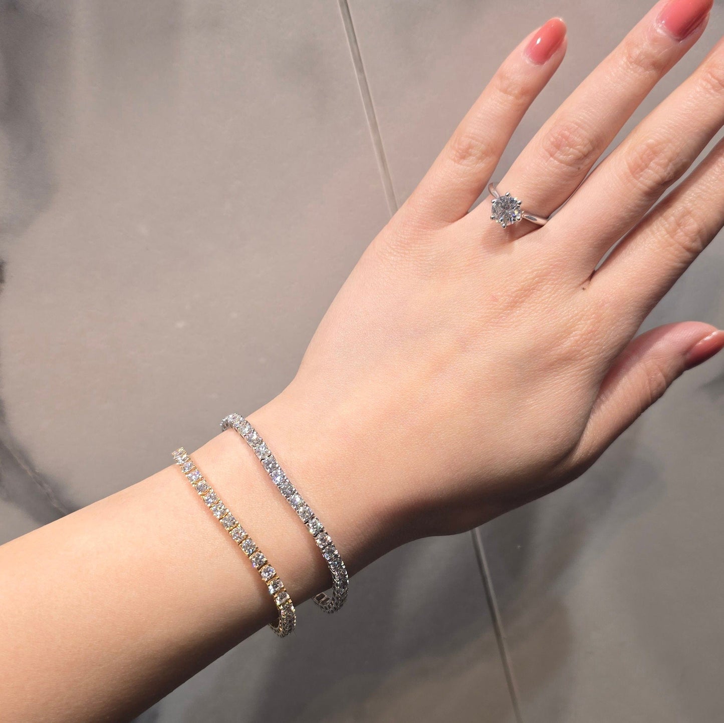 5.01ct Lab Grown Tennis Bracelet
