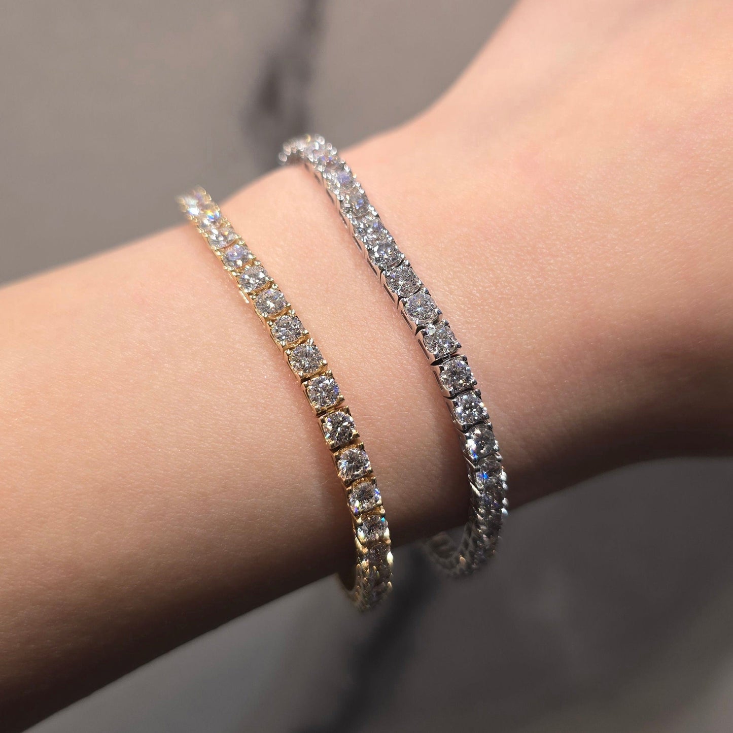 5.01ct Lab Grown Tennis Bracelet
