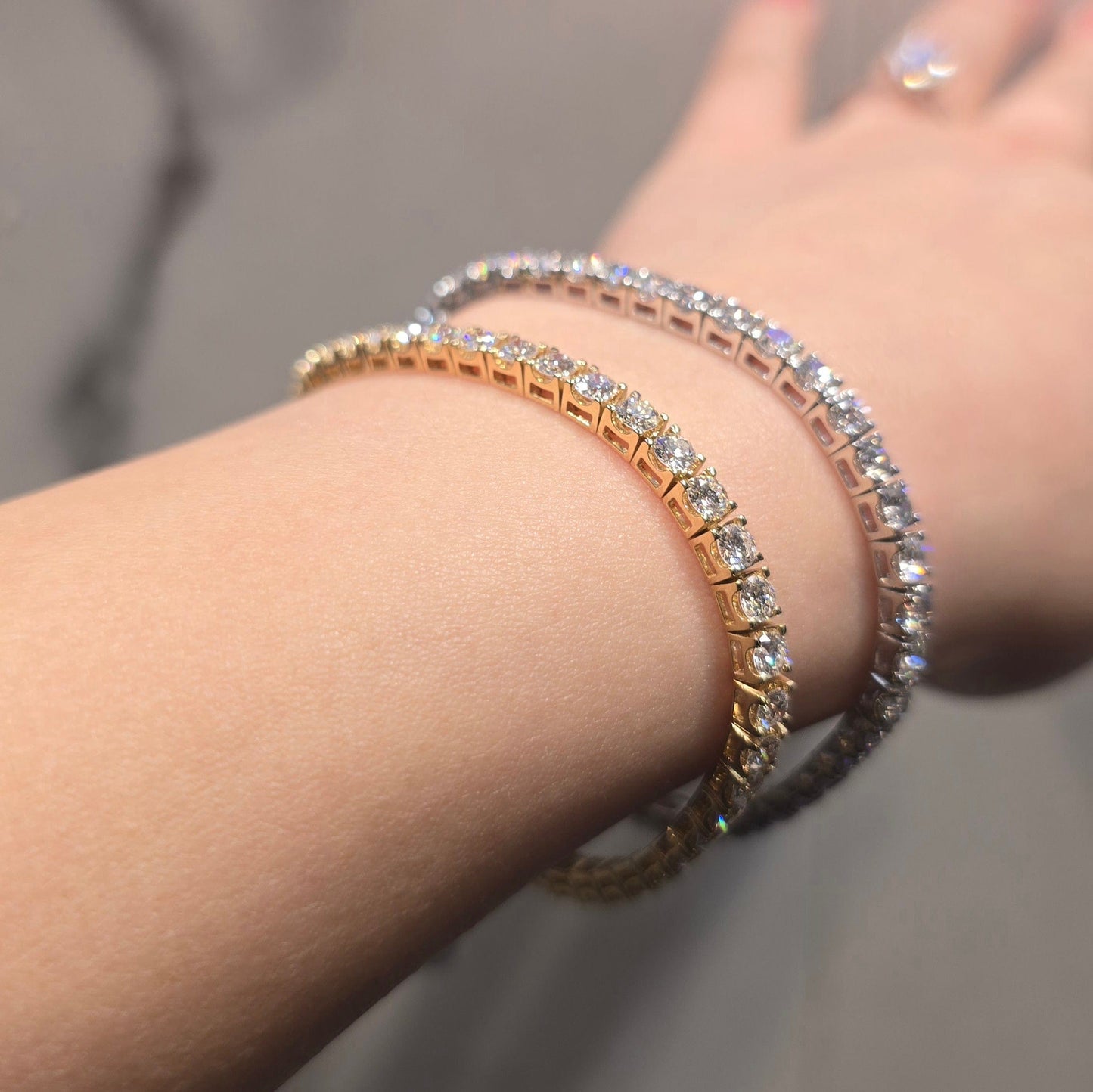 5.01ct Lab Grown Tennis Bracelet