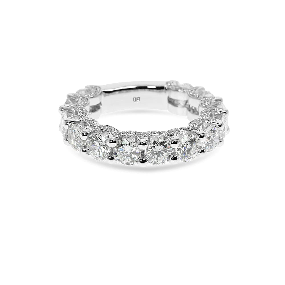 Lab Grown Chelsea U-shape Diamond Wedding Band