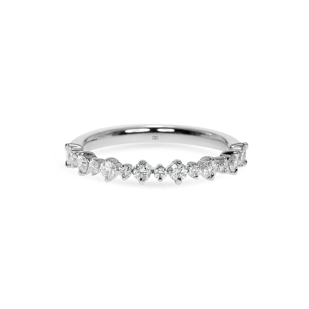 Lab Grown Khaleesi Round Diamond Wedding Band