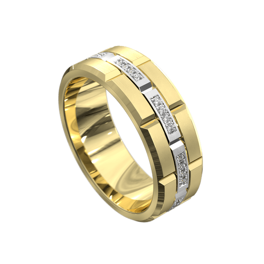 Memphis Chain Link Two Tone (Yellow)