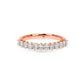 Georgia Oval Basket Diamond Wedding Band