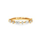 Amore Star Marquise & Round Diamond Wedding Band