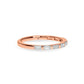 Florence Baguette Diamond Wedding Band