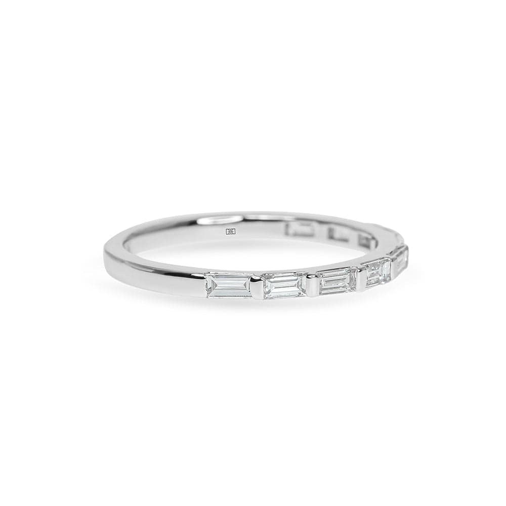 Florence Baguette Diamond Wedding Band