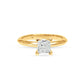 Lab Grown Nara Princess Knife Edge Solitaire Engagement Ring