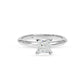 Lab Grown Nara Princess Knife Edge Solitaire Engagement Ring