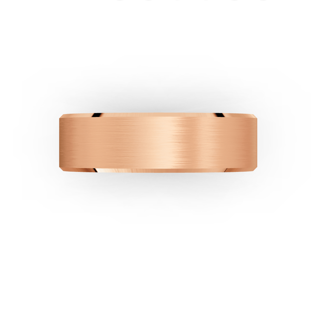 Adonis Mens Wedding Band 6mm (Rose)