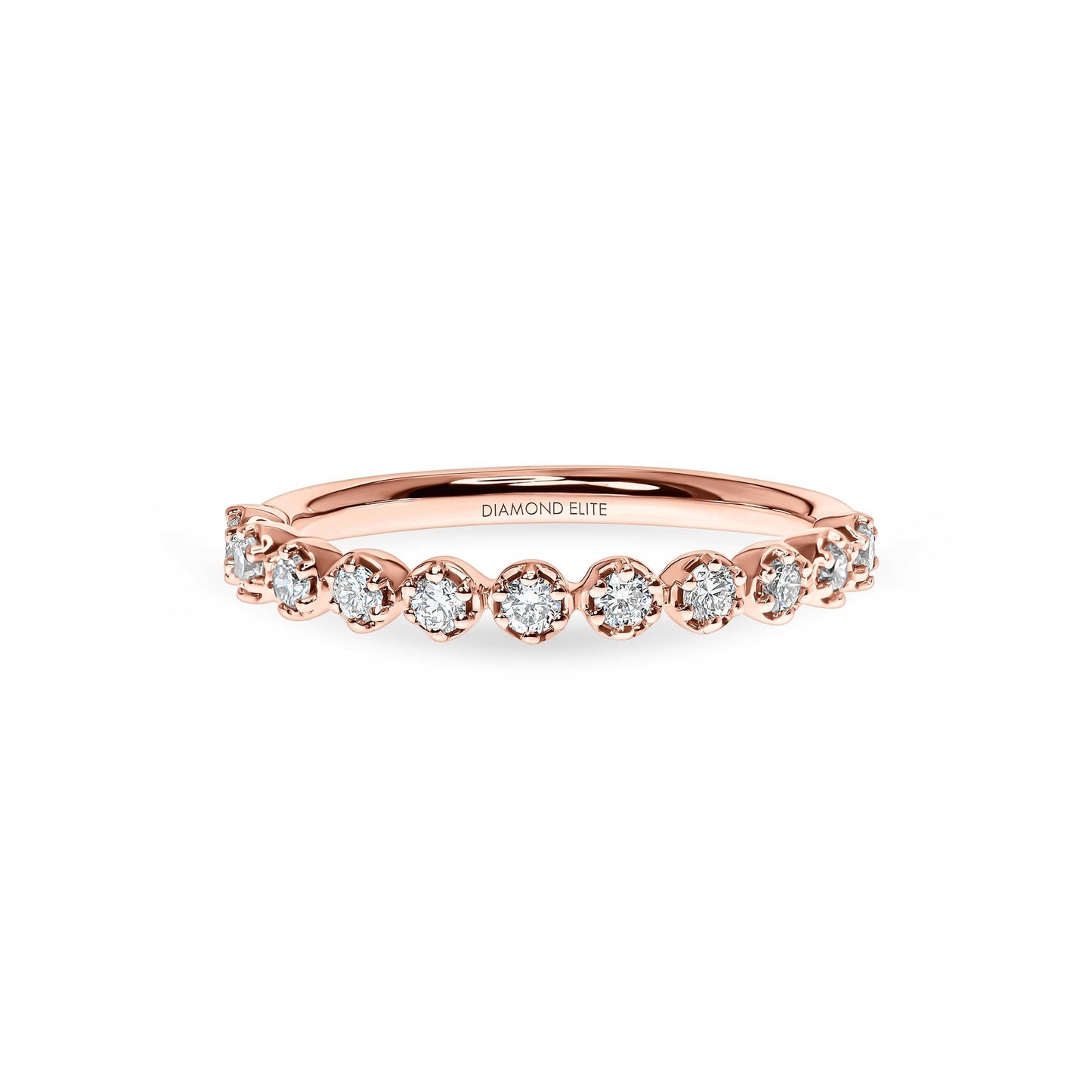 Blossom Diamond Wedding Band