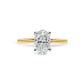 Lab Grown Verona Oval Diamond Engagement Ring