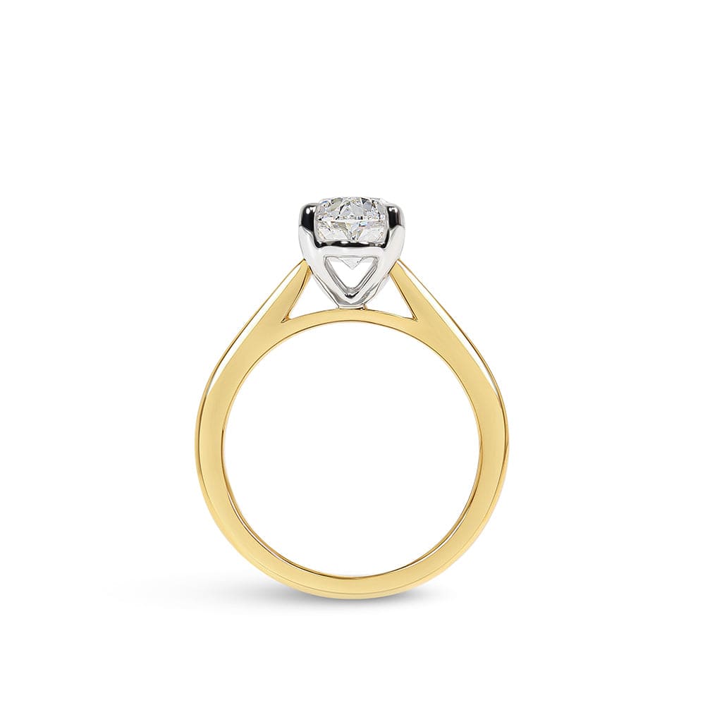 Verona Oval Diamond Engagement Ring