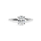 Lab Grown Classic Oval Diamond Engagement Ring